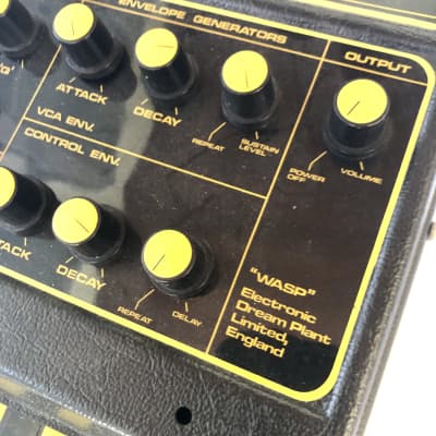 Vintage 1978 EDP Wasp Monophonic Analog Synthesizer - Electronic Dream Plant Gnat Spider image 4