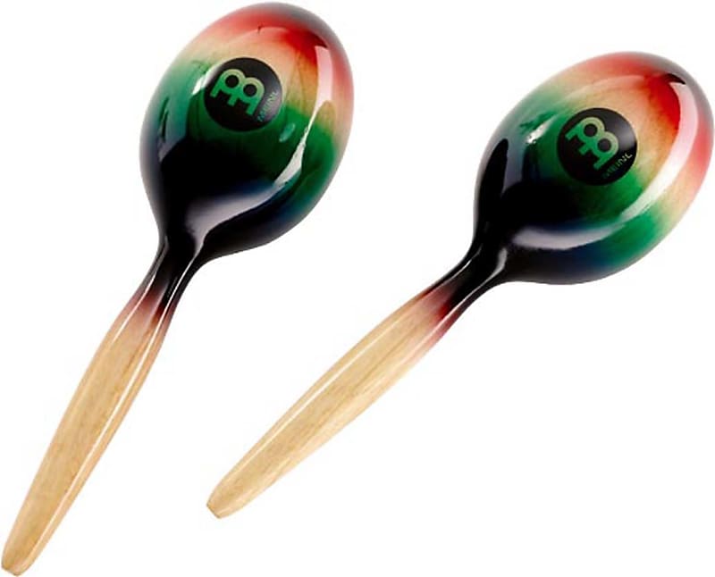 PAIRE DE MARACAS EN BOIS