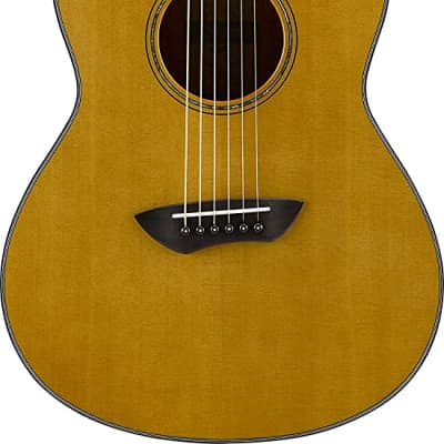 Yamaha CSF3M Compact Folk Acoustic-Electric Guitar- Vintage Natural image 1