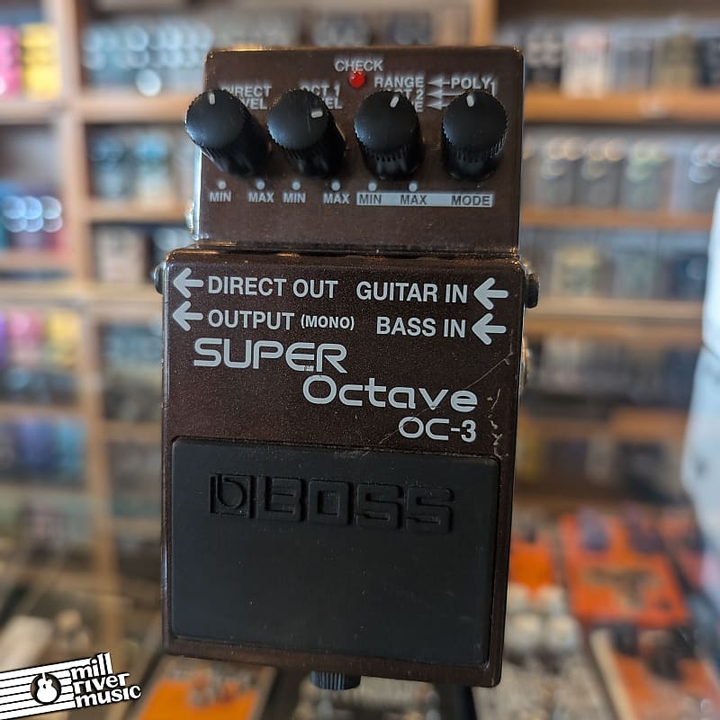 Boss OC-3 Super Octave Pedal - Used