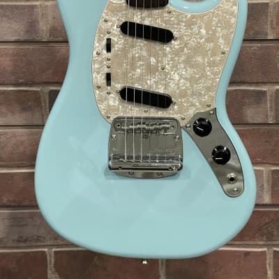 Scarce Fender Japan Traditional 60s Mustang Daphne Blue 2020 | Reverb