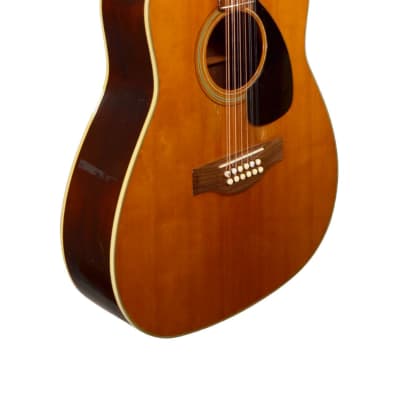 Yamaha FG-230 12 String Acoustic Guitar w/ HSC – Used 1970 - Natural Gloss Finish image 7