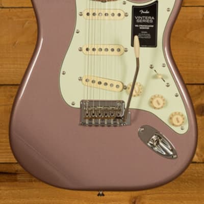 Fender Vintera '60s Stratocaster Modified | Pau Ferro - Burgundy Mist Metallic image 3