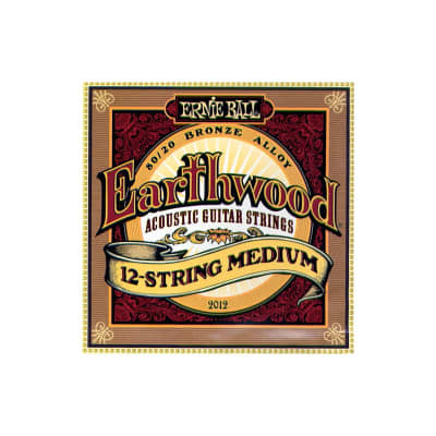 Cuerdas Acústica Ernie Ball 2012 Earthwood 12 String Medium 11-52 imagen 2