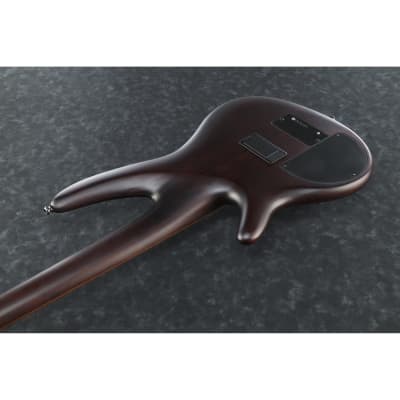 Ibanez SRF700BBF SR Bass Workshop Bass - Fretless - Brown Burst Flat image 6