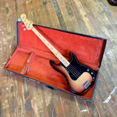 Fernandes Power bass c 1970's Sunburst original vintage mij