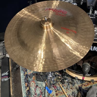 David Garibaldi's Tower of Power, Paiste 18" 3000 Series China Cymbal 1658g 1980s image 12