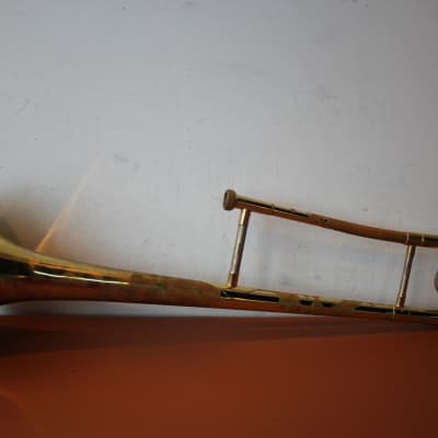 Bach TB301 Student Model Tenor Trombone 2010s - Clear-Lacquered Brass image 13