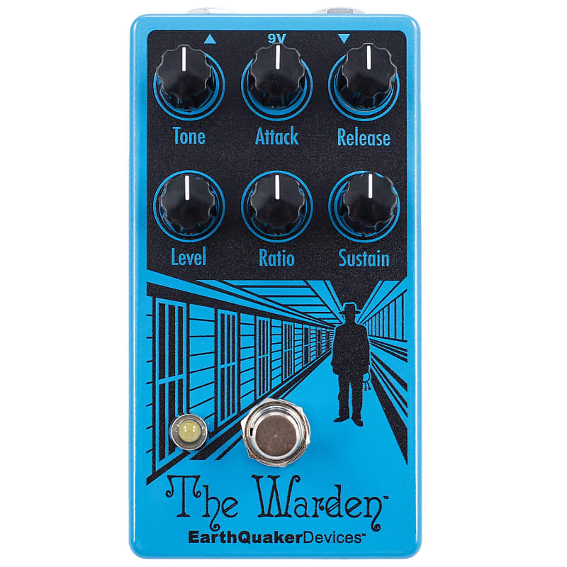 New EarthQuaker Devices The Warden V2 Optical Compressor Guitar Effects Pedal image 1
