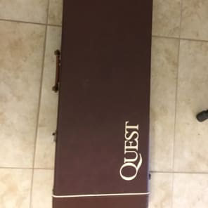 Vantage Quest Travel Electric guitar Matsumoku 1982 w case Very Cool image 12