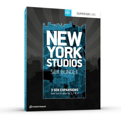 TOONTRACK SDX New York Studios Bundle (Codice) for sale