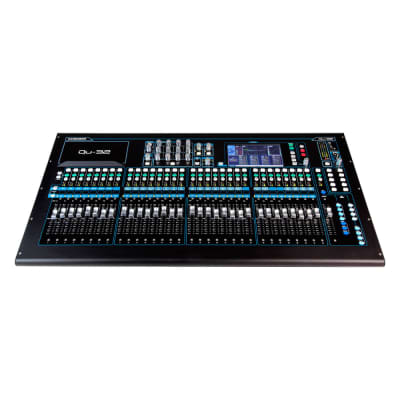 Allen & Heath AH-QU-32C 38 In/28 Out Compact Digital Mixer, Chrome Edition Bundle w/ 4-Pack Pig Hog PHM15 Pig Hog 8mm Mic Cable, Power Cable and Liquid Audio Polishing Cloth image 5