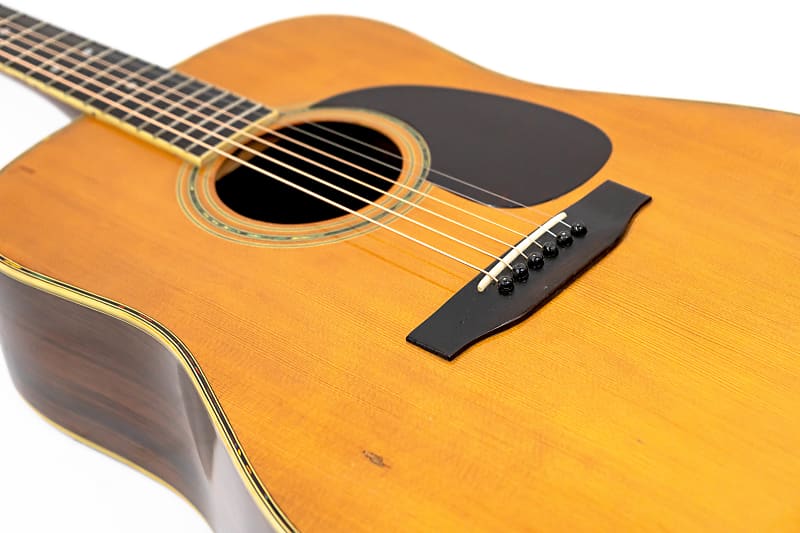 Morris W-30 1975 Dreadnought Acoustic Guitar MIJ with Case