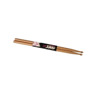On Stage Hickory Wood 5A Drum Sticks, 12-Pair