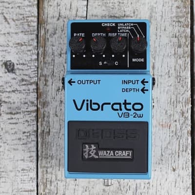BOSS VB-2W Waza Craft Vibrato Effects Pedal Electric Guitar Vibrato Effect Pedal for sale