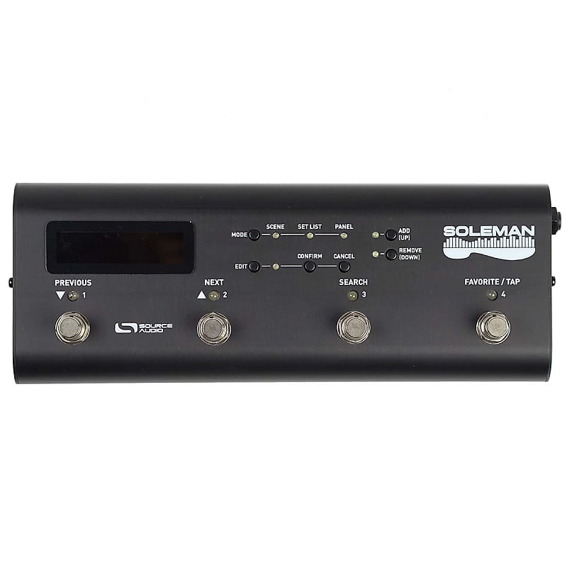 SOLEMAN MIDIインターフェース Source Audio Soleman MIDI Foot Controller | Reverb