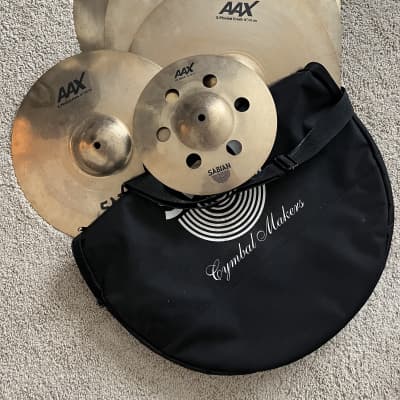 Sabian AAX Praise & Worship Set 10 / 14 / 16 / 18 / 21" Cymbal Pack 2019 - Present - Natural