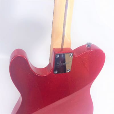 Squier by Fender  Telecaster  Glitter Sparkle Red image 7