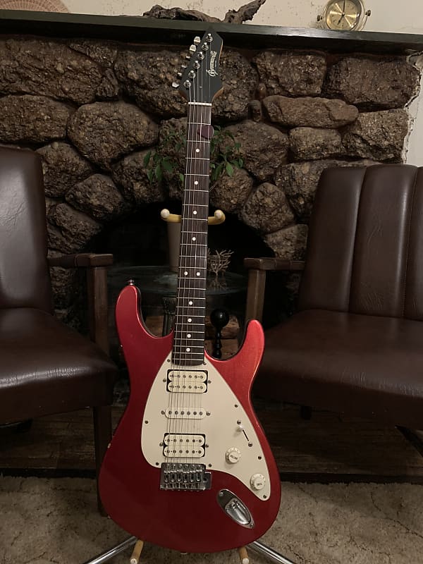 Brownsville Stratocaster Red Bild 1