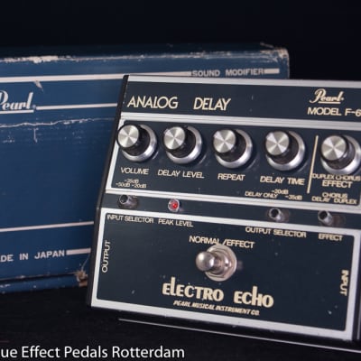 Pearl F-605 Electro Echo Analog Delay with MN3005 BBD s/n 512719 early 80's  as used by the Mad Professor ( Studio 1 recordings ) image 12