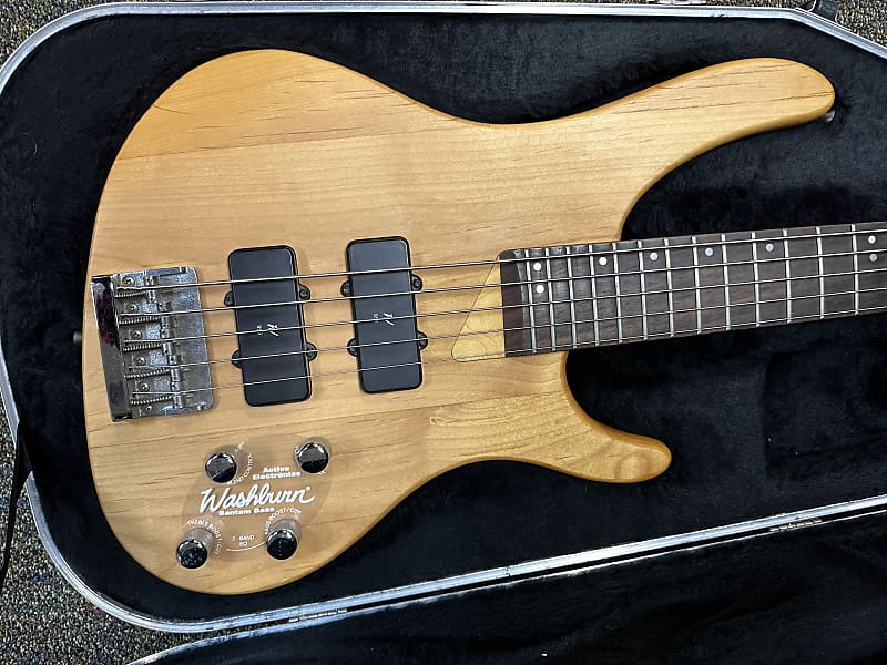 Washburn XB500 Bantam 1994 Satin Clear Reverb