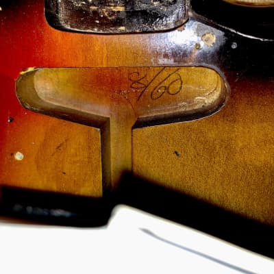 Fender Stratocaster 1961 - Sunburst image 16