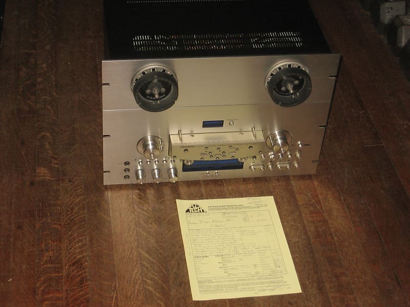 Pioneer RT-909 w/90 Day Warranty, Pro Serviced Open Reel Tape Deck