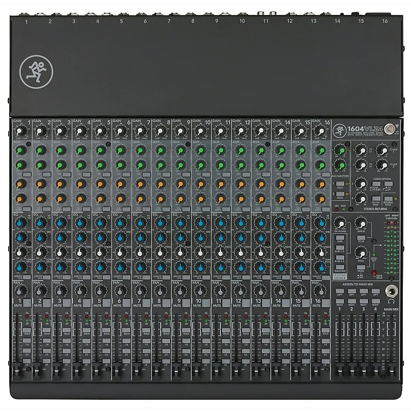 Mackie 1604VLZ4 16-Channel Mic / Line Mixer image 1