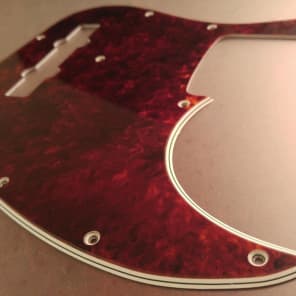 50%OFF Shell Tortoise Spitfire 62 Bass Jazz Fender Pickguard Reverb | ベース