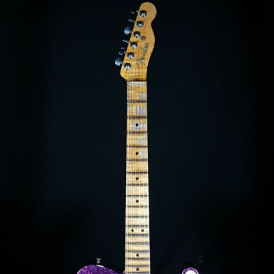 Fender Custom Caballo Tono Ligero Aged Magenta Sparkle Guitar image 11