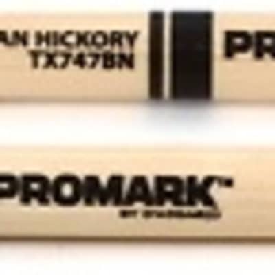 Promark Classic Forward Drumsticks - Hickory - 747B - Nylon Tip image 1