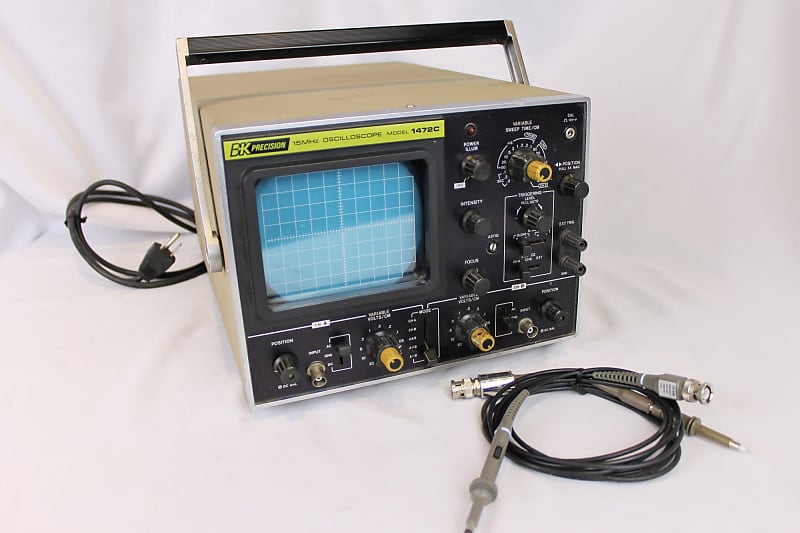 B&K Precision 15 MHz Oscilloscope Model 1472C | Reverb