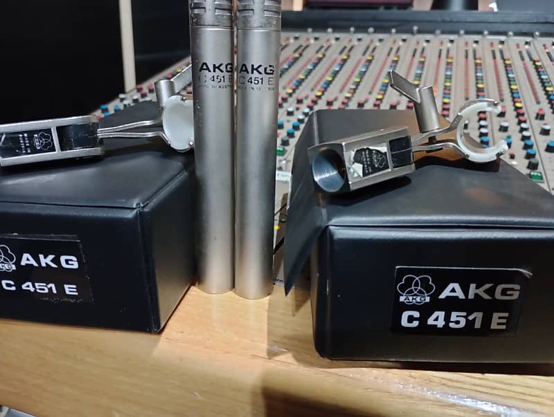 AKG 451 E PAIR | Reverb
