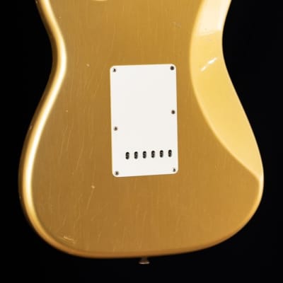 Immagine Fender Custom Shop CS 1960 Stratocaster Limited Edition LTD, Journeyman Relic Aged Aztec Gold - 8