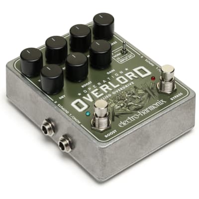 Electro-Harmonix EHX Operation Overlord Allied Overdrive Multi-Instrument Effects Pedal image 5