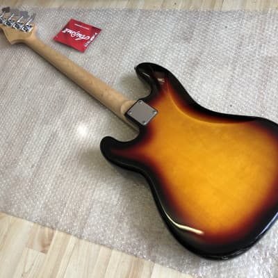 Aria Pro ii STB-PB 2020 Sunburst 4 String Precision Electric Bass Guitar image 9