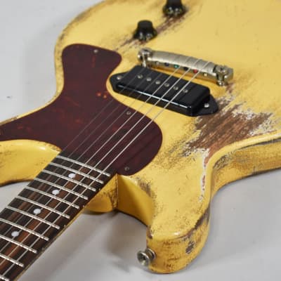 2021 Rock n' Roll Relics Thunders TV Yellow Finish Electric Guitar w/OHSC image 4