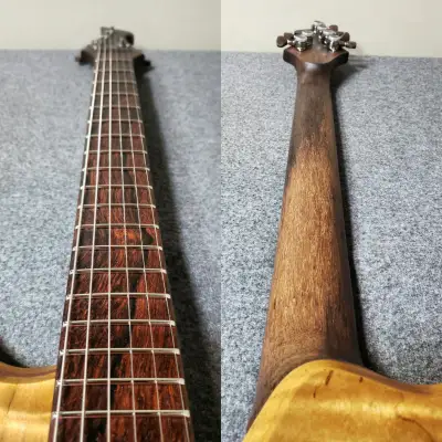 Barlow Guitars  Heron 2023 Chocolate Maple / Madagascar Rosewood image 13
