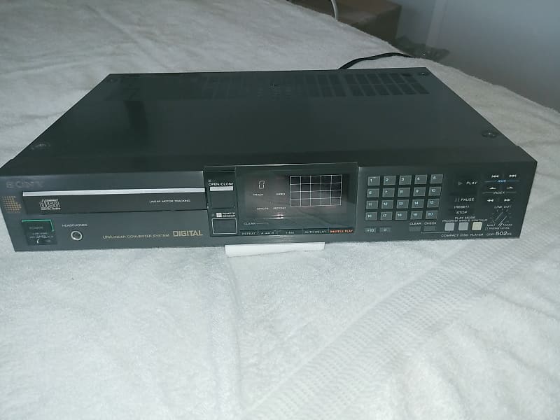Sony CDP-502es 1986 Black image 1