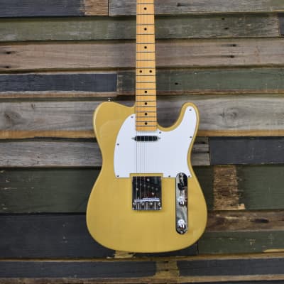 SX Vintage Series VET50 Tele Style Electric Guitar - Butterscotch Blonde image 4