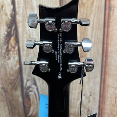 PRS SE Hollowbody II Piezo 2022 - Black Gold Burst image 6