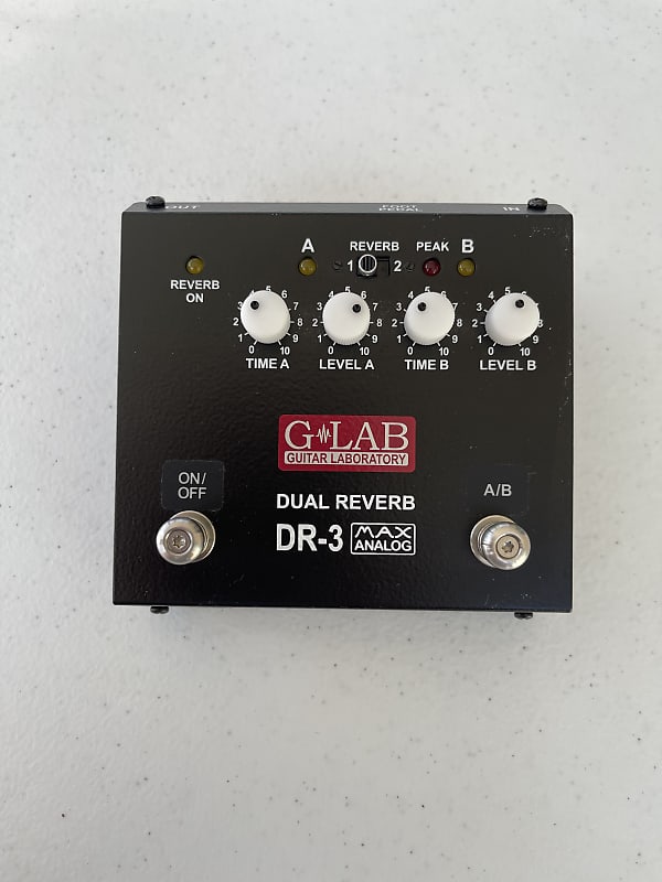 G-Lab Guitar Laboratory DR-3 Dual Reverb Max Analog