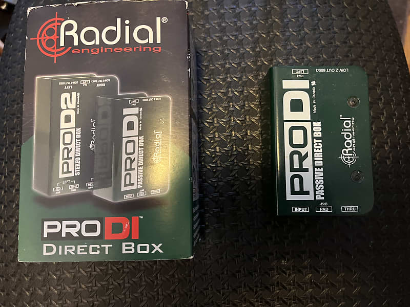 Radial Pro DI - Green | Reverb