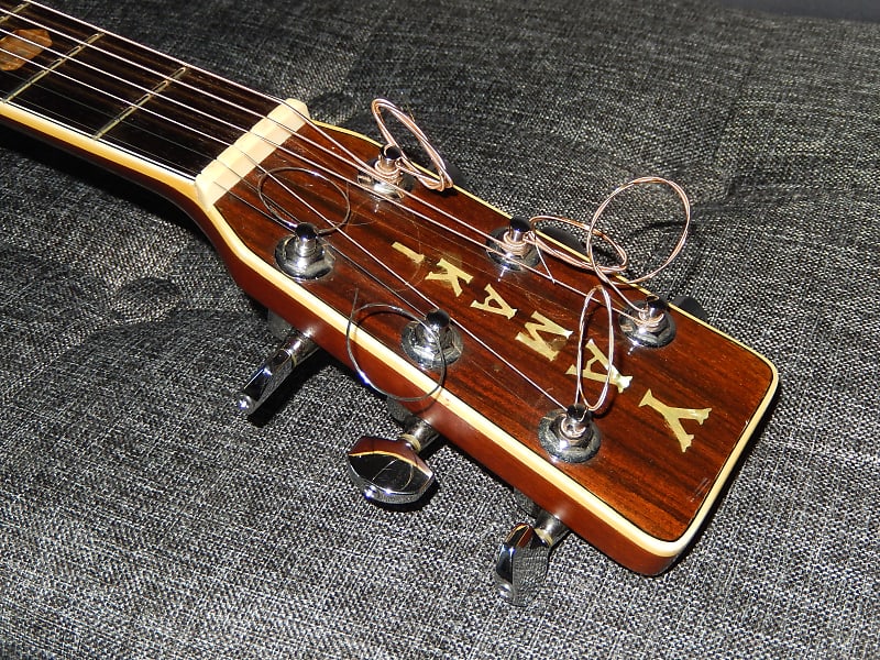 YAMAKI F-150（70年代）ジャパンヴィンテージ YAMAKI F-150 1972〜73年モデルチビロゴ ALL単板 試奏 - YouTube