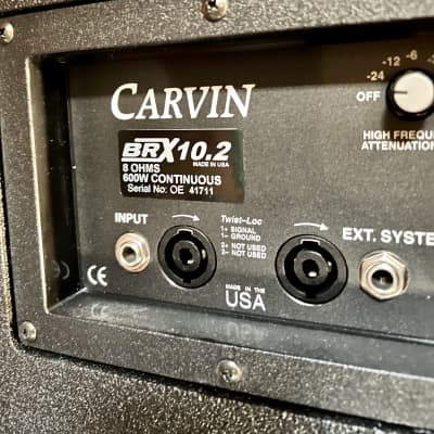 Sweet Carvin BX10.2  Black 2X10" Made in USA Bass Cabinet, Very Cool Pro Cab ! image 3