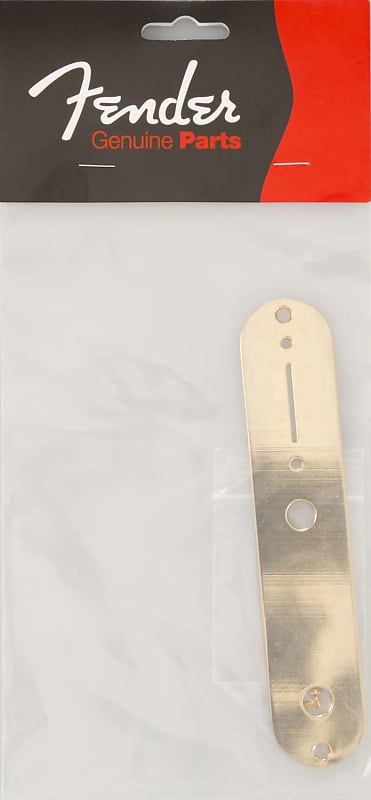 Genuine Fender Telecaster Control Plate, Gold 099-2058-200 NEW image 1