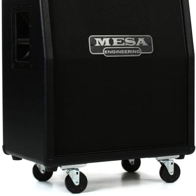 Mesa/Boogie Rectifier Vertical 2 x 12-inch 120-watt Angled Extension Cabinet - Black image 1