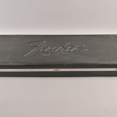1977 1978 1979 1980 1981 Vintage Fender Stratocaster Telecaster Molded Plastic Guitar Black CASE USA 1970s image 9