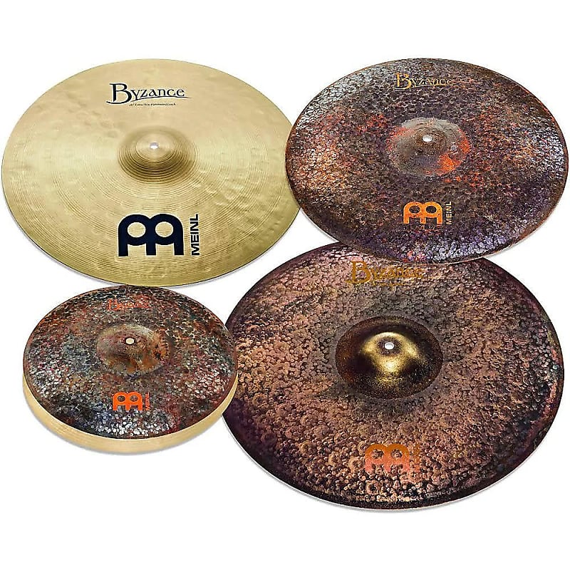 Meinl MJ401+18 Mike Johnston Byzance 5pc Cymbal Pack (14/20/21/18") image 1