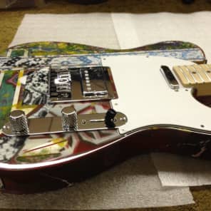 Normandy Guitars Alumicaster  - Custom One-Off Paint Job! image 4